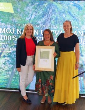 Kamniku na Zelenem dnevu slovenskega turizma za trajnostne dosežke ponovno podeljen zlati znak Slovenia Green (15)